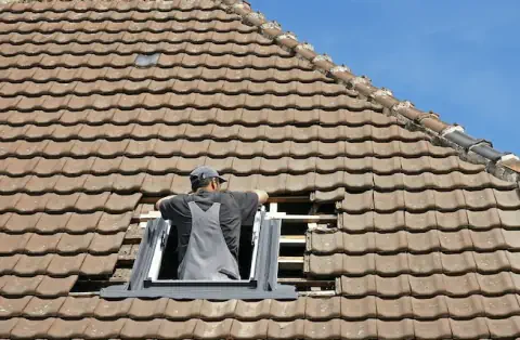 Pose de velux - Mareuil-Caubert